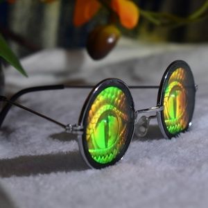 snake eye glasses